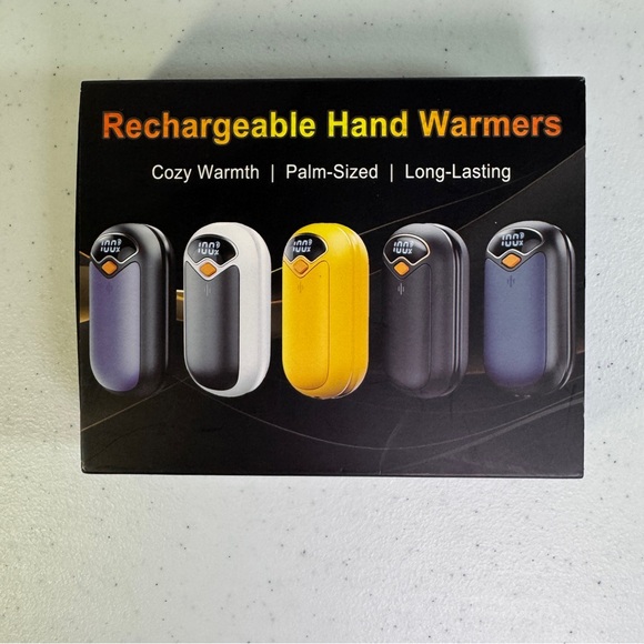 2 Pack Rechargeable Hand Warmers 7000mAh Magnetic Portable Electric Heaters - Picture 3 of 9
